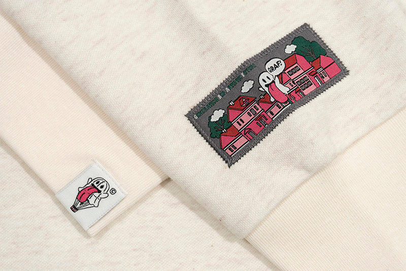 GRAF&WU 12 Five Elements Cute Ghost Character Long Sleeve Shirt