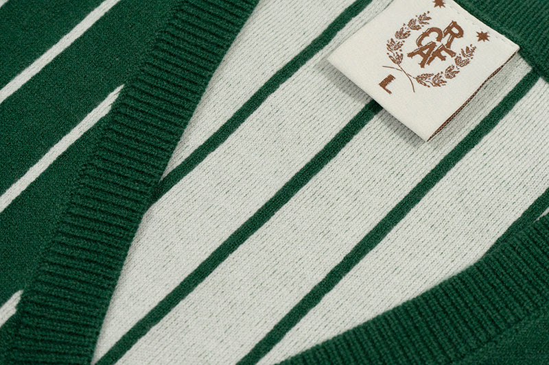 GRAF&WU Chenille Knitted Sleeveless Vest Sweater