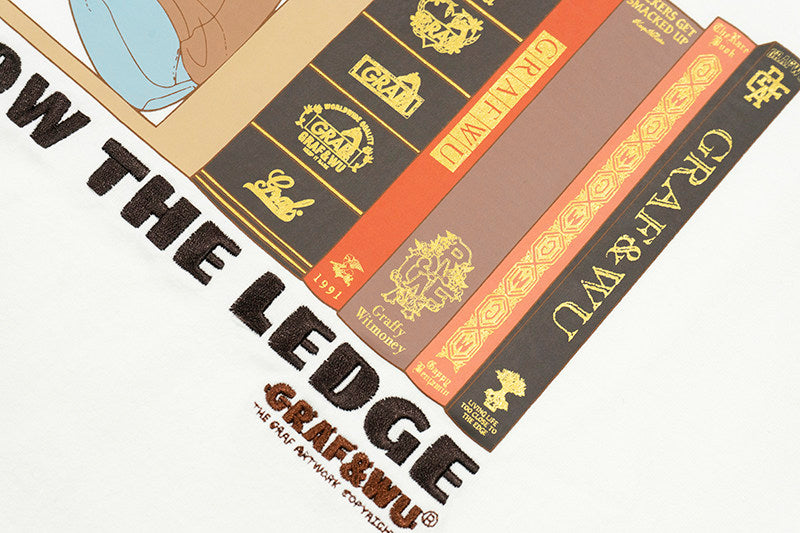 GRAF&WU EricB&Rakim Knowledge Giraffe Graphic T-Shirt