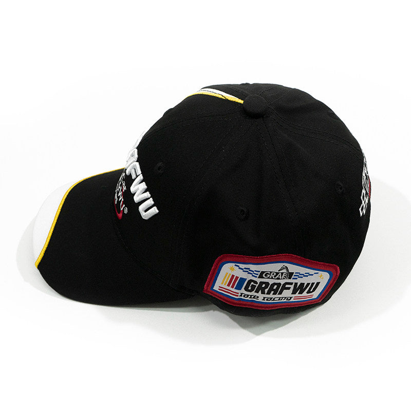 GRAF&WU Gas Car Series Retro Multi-logo Street Baseball Cap