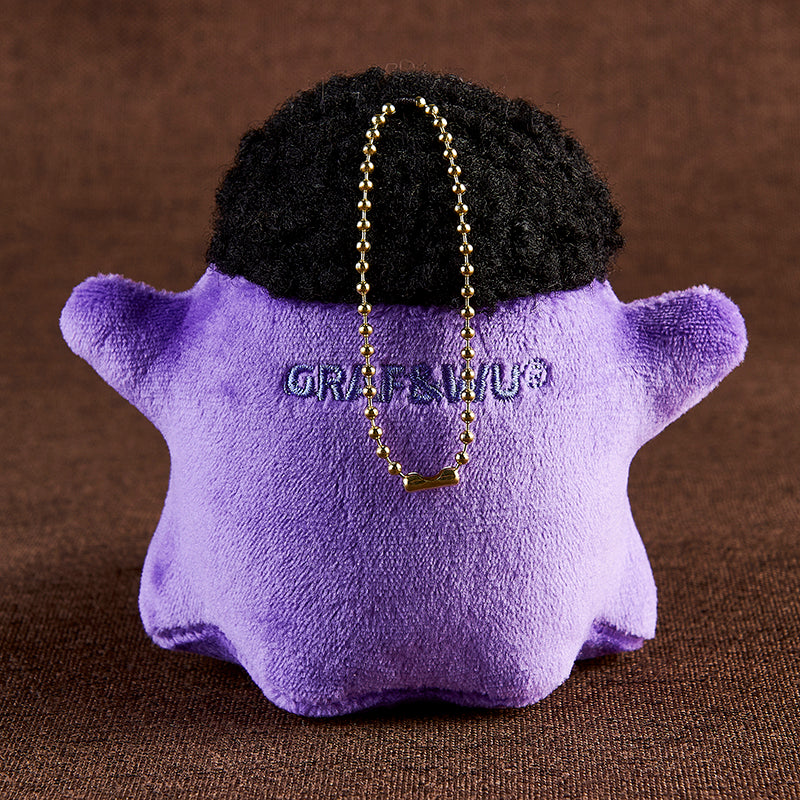 GRAF&WU Old School BooGhost2.0 Rapper Trendy Doll Bag Charm