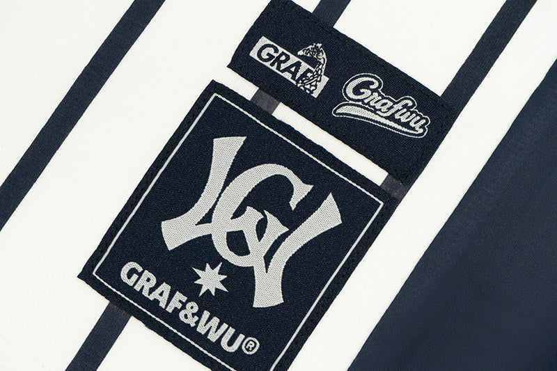 GRAF&WU Baseball League Style Sports Patchwork Design T-shirts