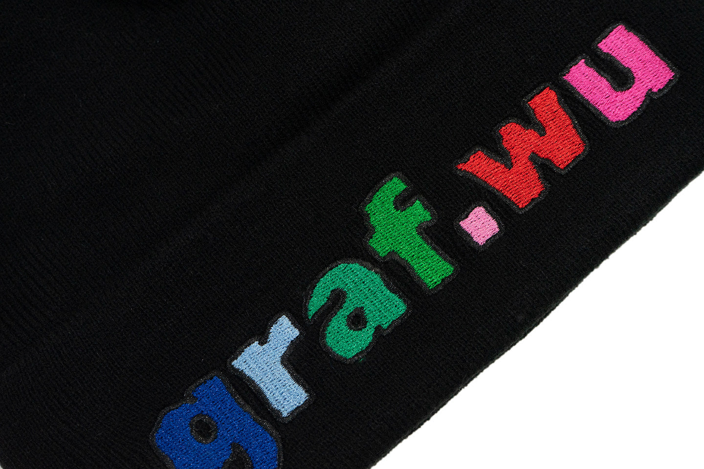 GRAF&WU Cartoon Demon Angel Colorful Embroidered Hip Hop Wool Hat