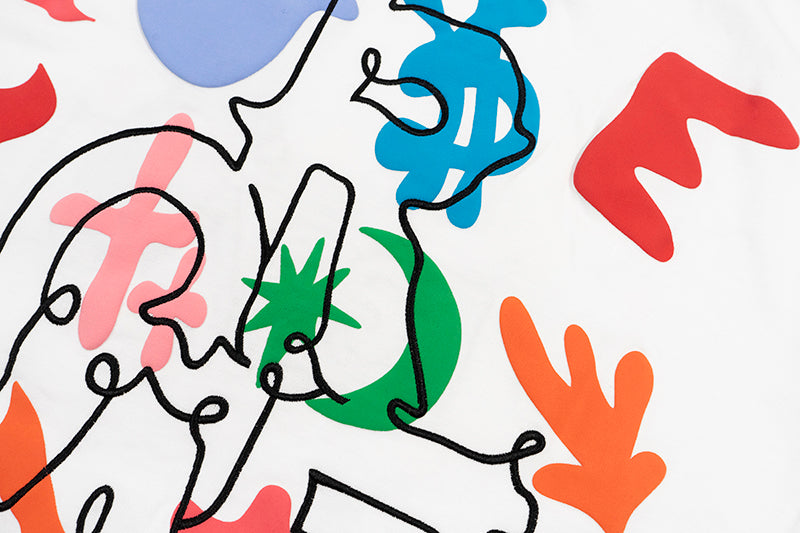 GRAF&WU Tribute Artist Matisse Fashion Colorful Long sleeve Shirt