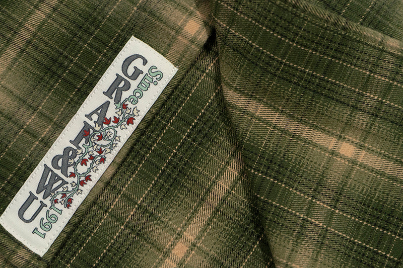 GRAF&WU Brand Logo Embroidered Street Shirt