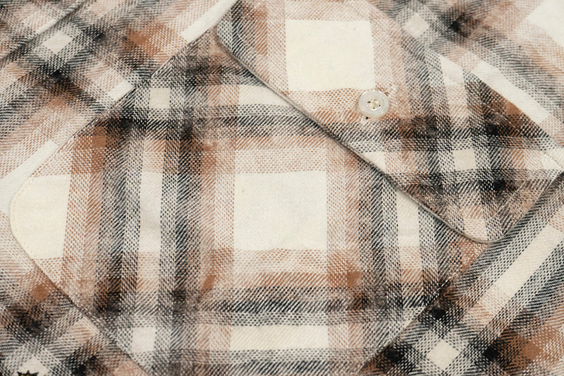 GRAF&WU Giraffe Football Embroidery Vintage Thin Shirt