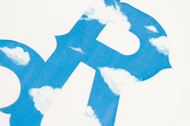 GRAF&WU Tribute Artist Magritte Sky 100% Cotton Long-sleeved Shirt