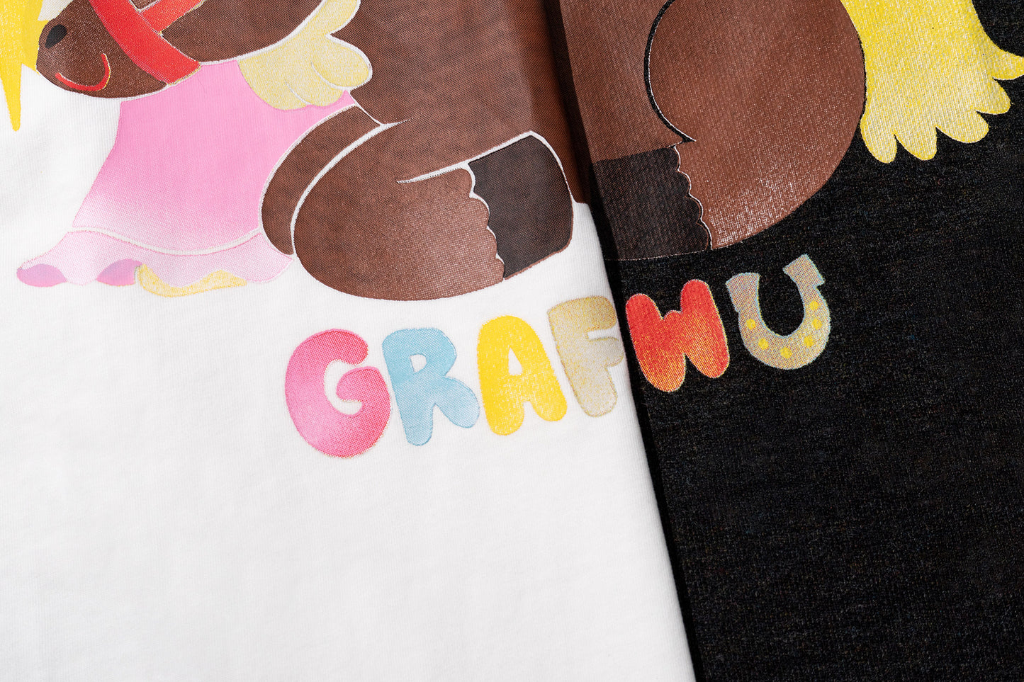 GRAF&WU Giraffe Fable Blessing in Disguise Thin Cool Feeling Fabric T-Shirt