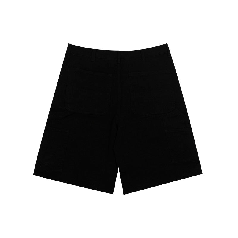 GRAF&WU Tough Guy AK47 Angel Giraffe Metal Logo Thick Lumberjack Shorts