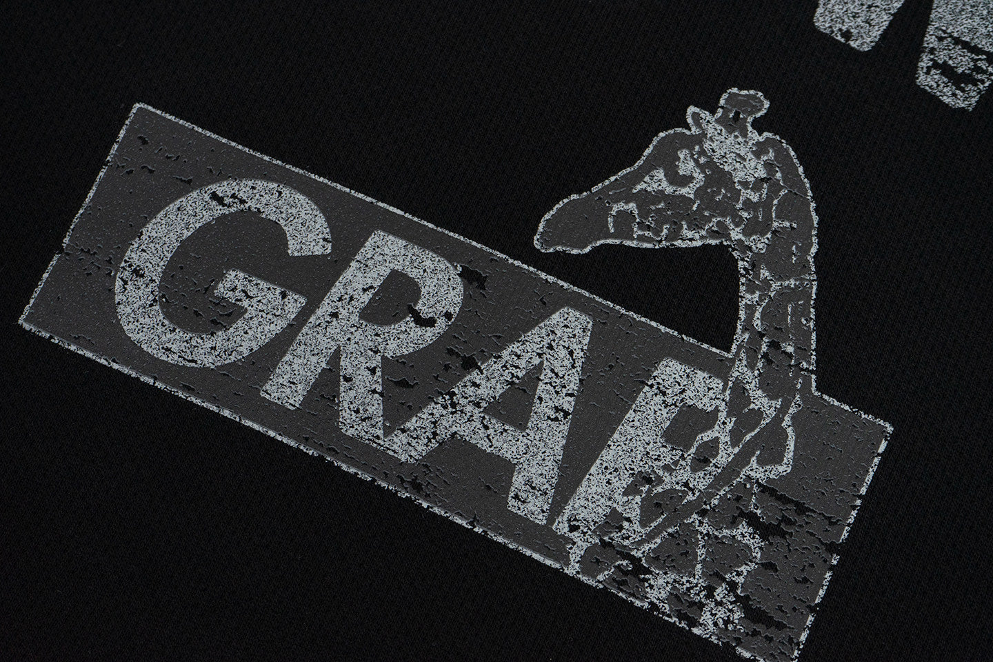 GRAF&WU Brand Fashion Studded Design Vintage Fleece Hoodie