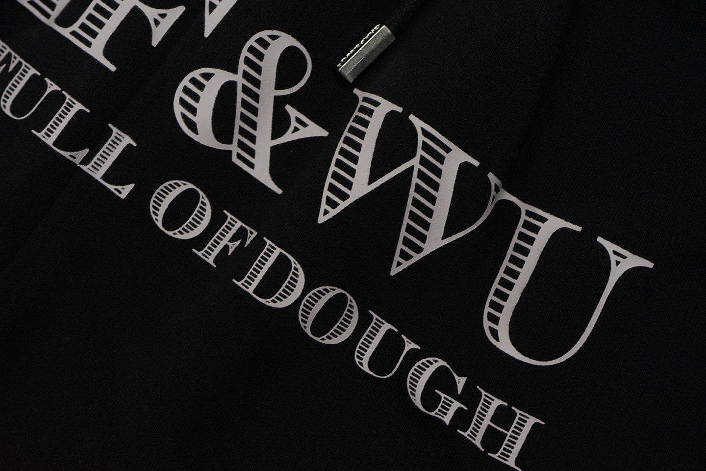 GRAF&WU Paid In Full Giraffe Knight Embroidered Double Waist Loose Sweatpants