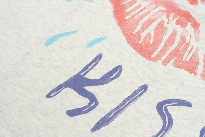 GRAFWU Love Kiss Print T-Shirts