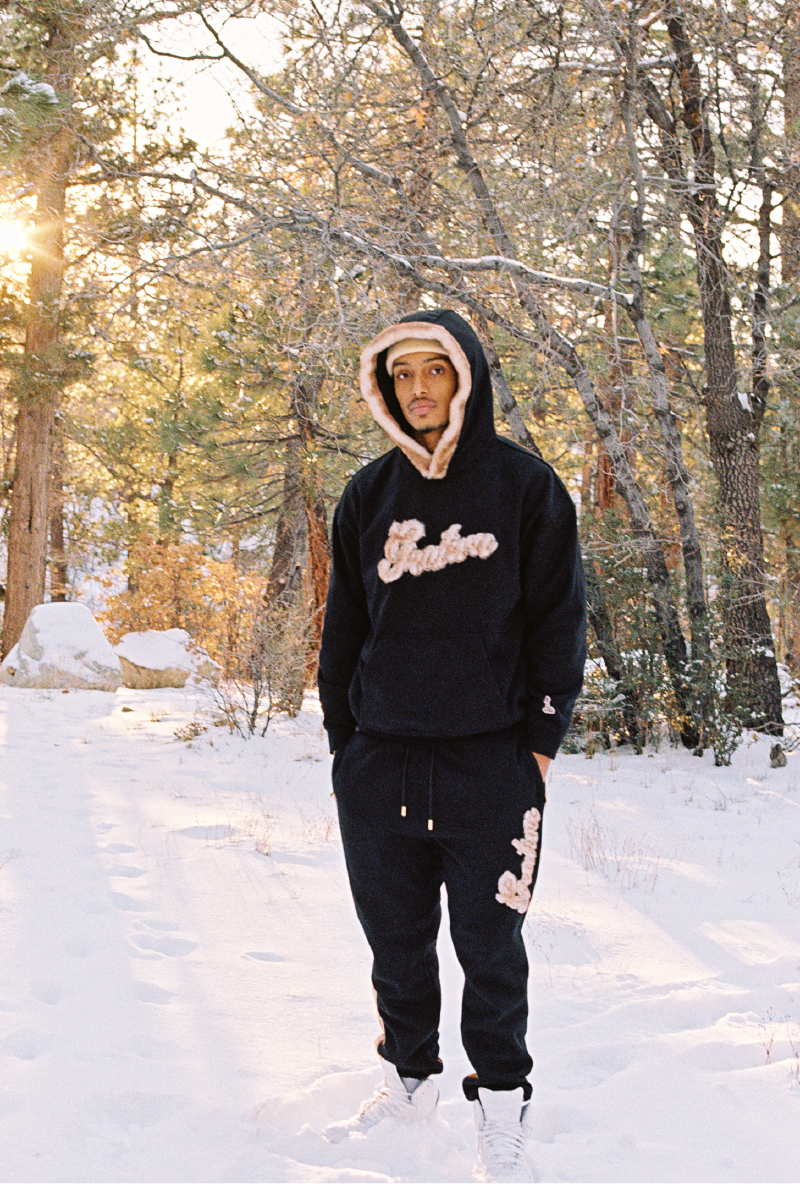 GRAF&WU Fashion Faux Fur Luxury Oversize Thick Hoodie