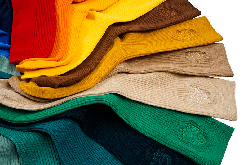 GRAF&WU Embroidery Pattern Casual Skateboard Cotton Socks Unisex