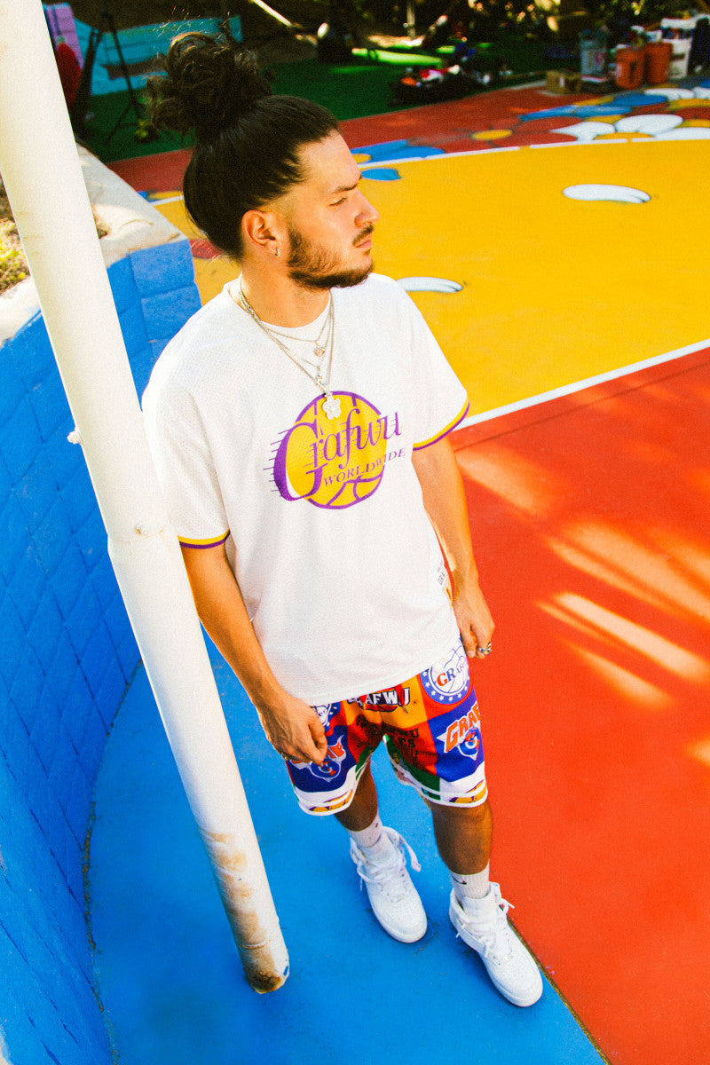 GRAF&WU Basketball Club Team Sports Loose Basketball Shorts