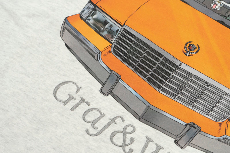 GRAF&WU  Classic Convertible Vintage Car Giraffe Nostalgia T-shirts