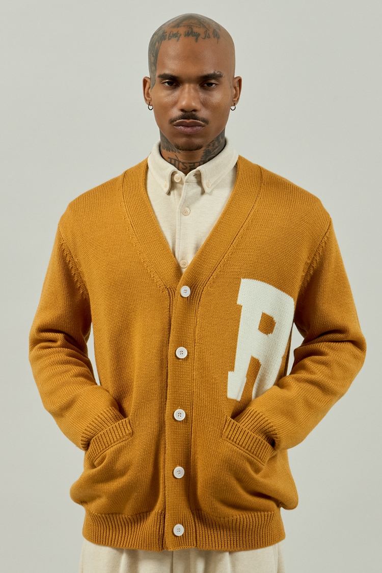 GRAF&WU Winter Vibe Wool Letter man Sweater Knitwear