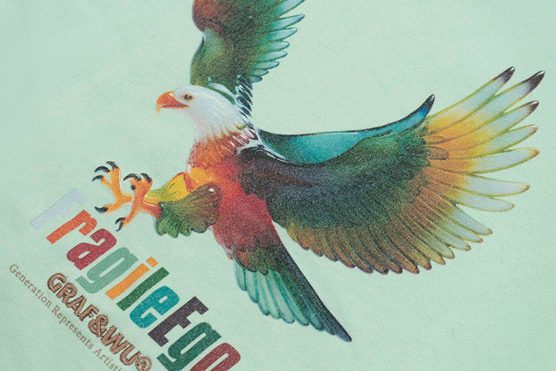 GRAF&WU Fragil Eagle Self-esteem Street T-shirt