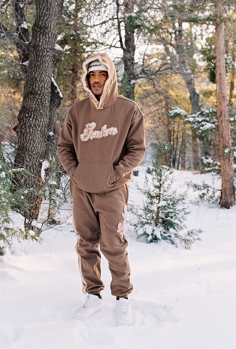 GRAF&WU Fashion Faux Fur Luxury Oversize Thick Hoodie