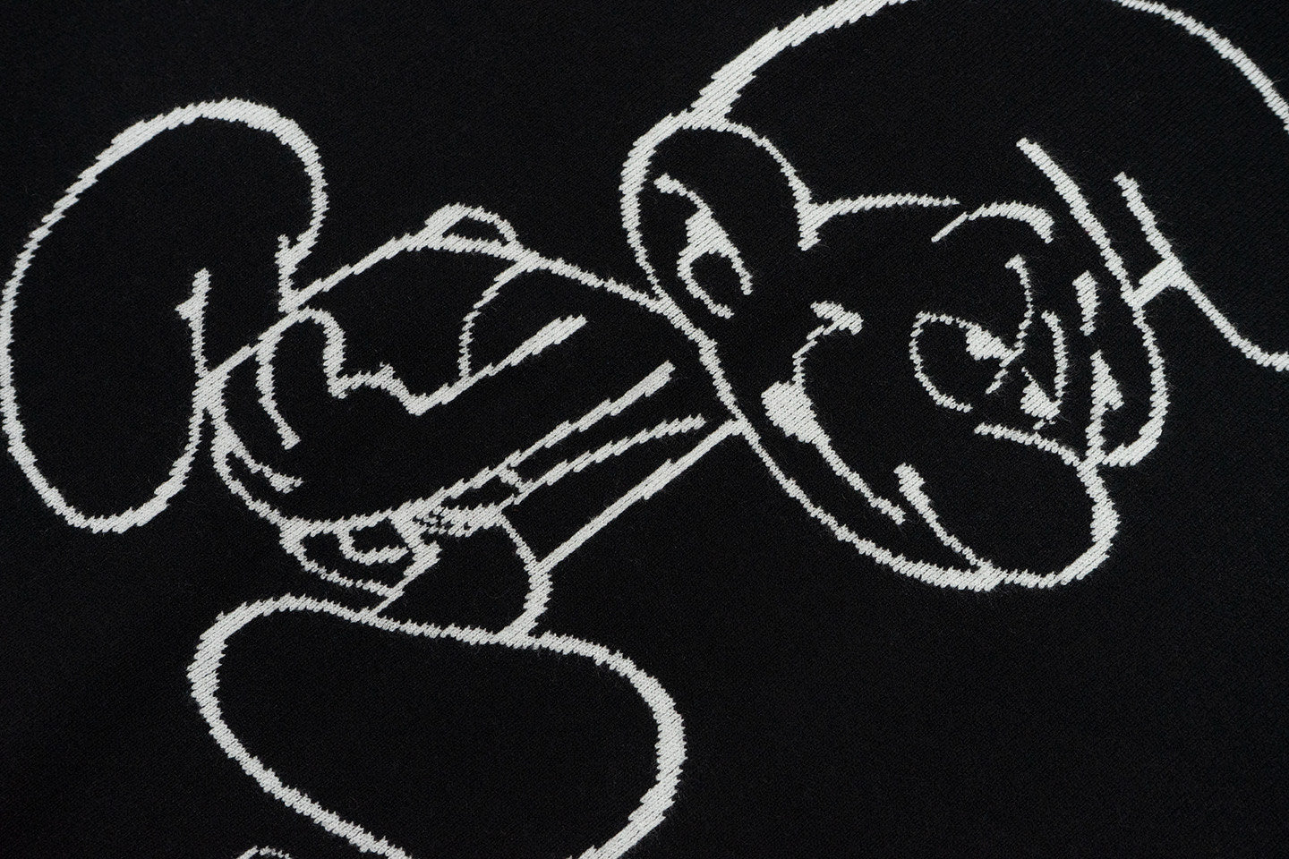 GRAF X SMURF Couple Sleeveless Knitted Sweater Vest