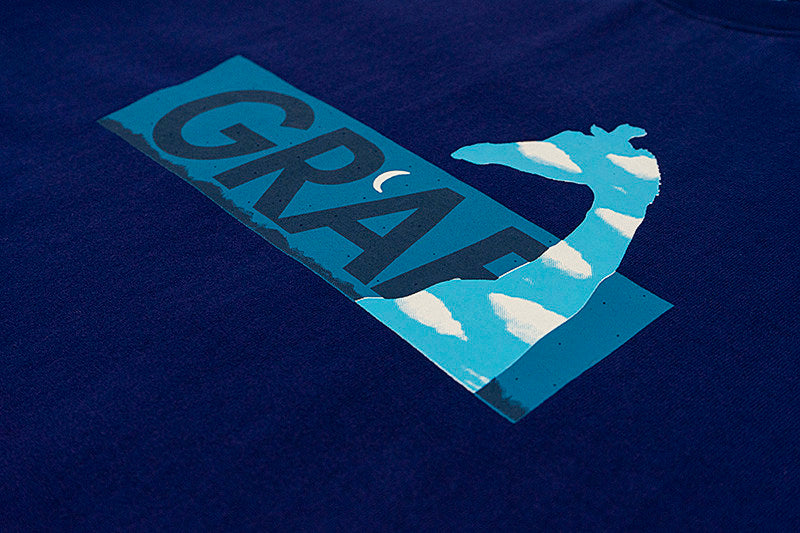 GRAF&WU Tribute Magritte Sky Cloud Cotton T-Shirt