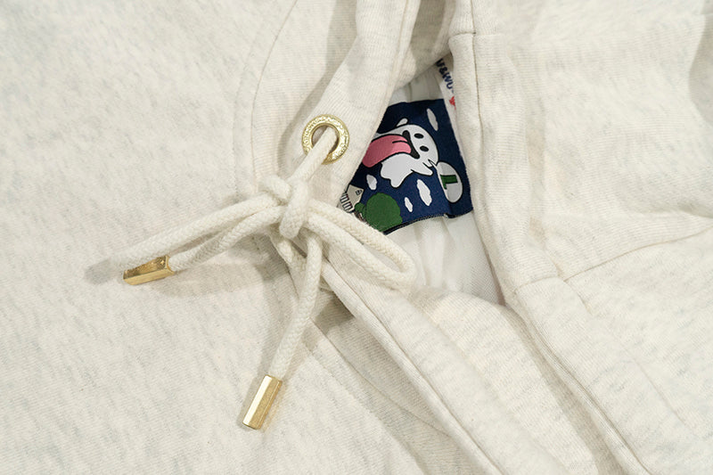 GRAF&WU Halloween Medusa Fairy 12 Cute Ghost Embroidery Hoodie