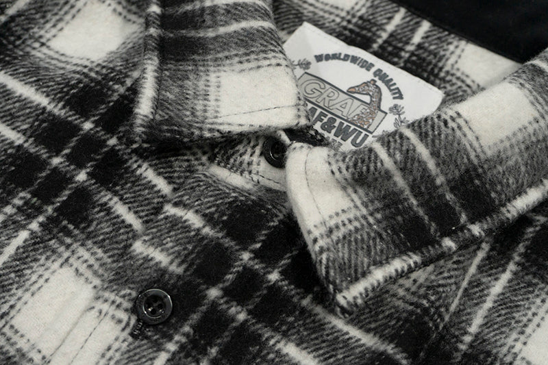 GRAF&WU Brand Keep It Real Embroidered Streetwear Fashion Shirt