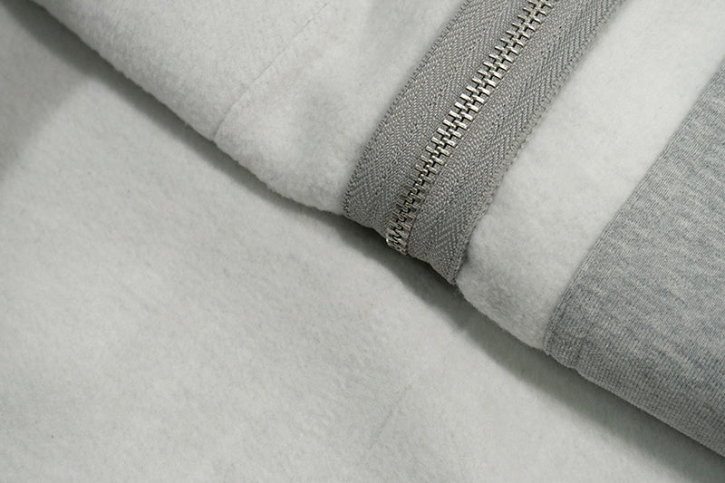 GRAF&WU Green Snake Cute Ghost Green Mink Fleece Thick Zip-up Hoodie