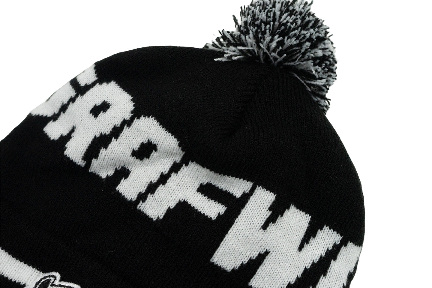 GRAF&WU AK47 Angel Badge Embroidered Pilot Earflap Knitted Hat