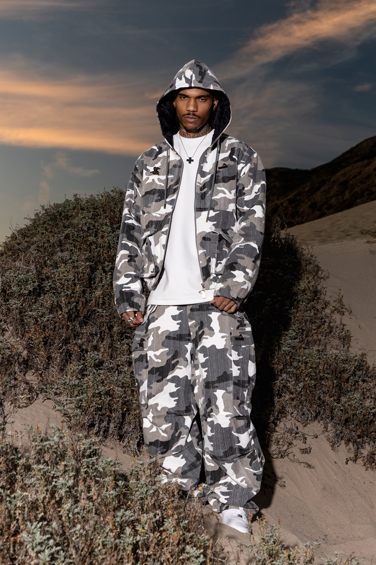 GRAF&WU Retro M65 Camouflage Leopard Cargo