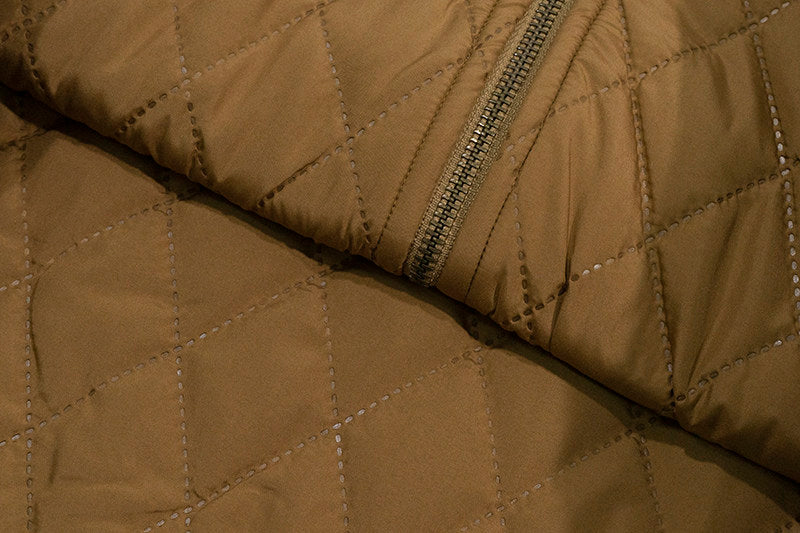 GRAF&WU Leather Collar Luxury Wool Retro Plaid Detroit Jacket