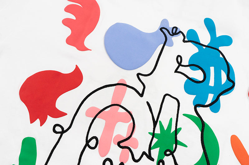 GRAF&WU Tribute Artist Matisse Fashion Colorful Long sleeve Shirt