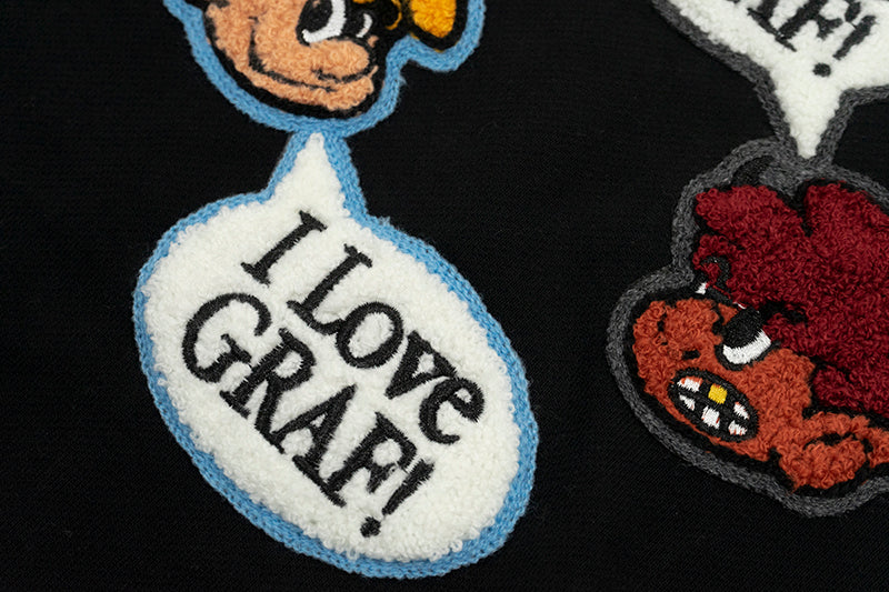 GRAF&WU 9 Relationships Love Family Friend Fleece Hoodie