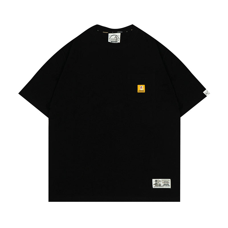 GRAF&WU G Letter Cute Ghost T-shirts
