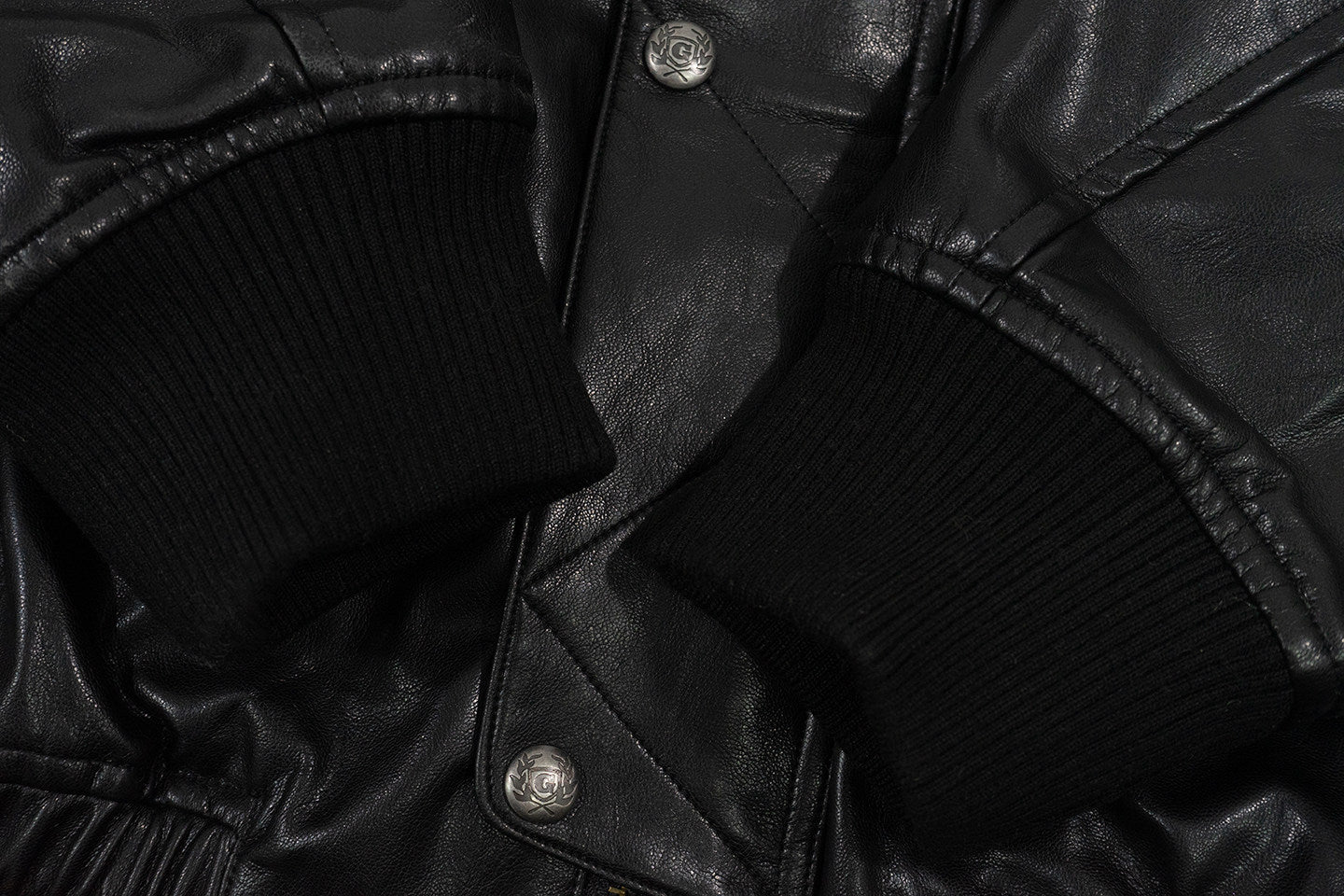 GRAF&WU World Is Yours Victory Goddess Motorcycle Retro Leather Jacket