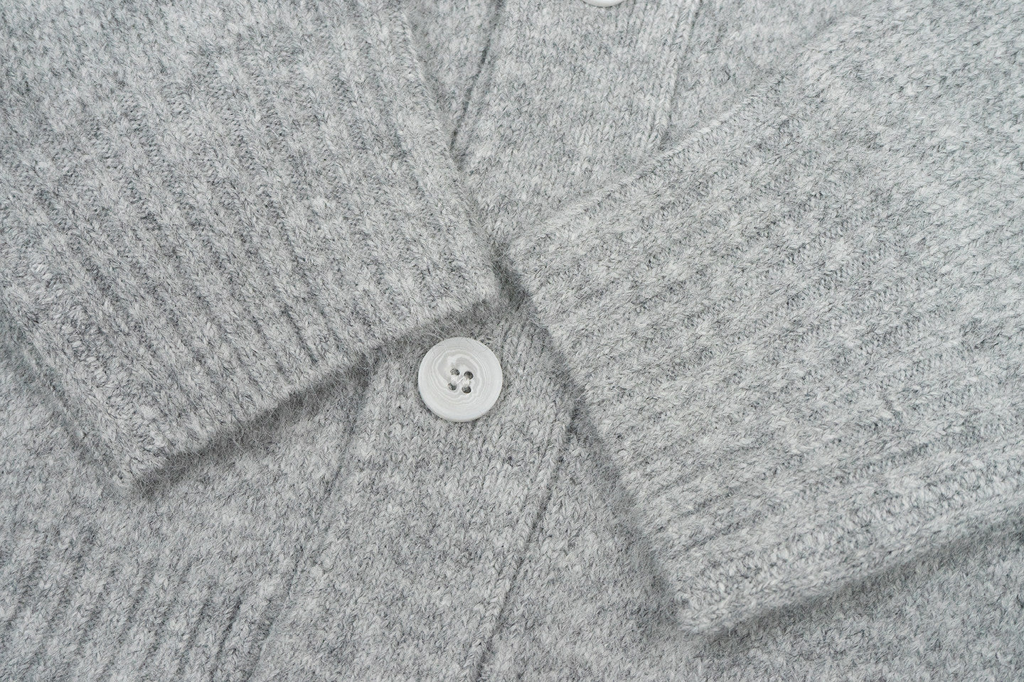 GRAF&WU Spring GW Embroidered Mohair Knit Cardigan Sweater | Soft Girl Aesthetic Cardigan