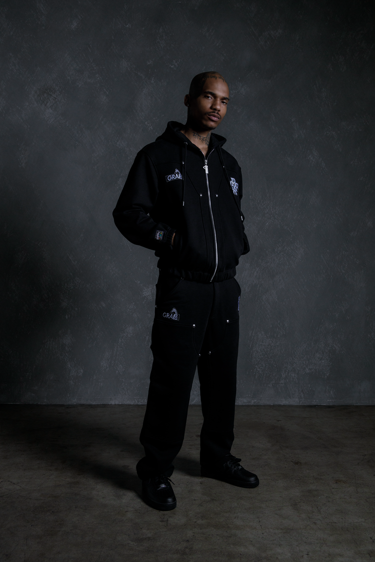 GRAF&WU Lumberjack Streetwear Oversize Zip-up Hoodie