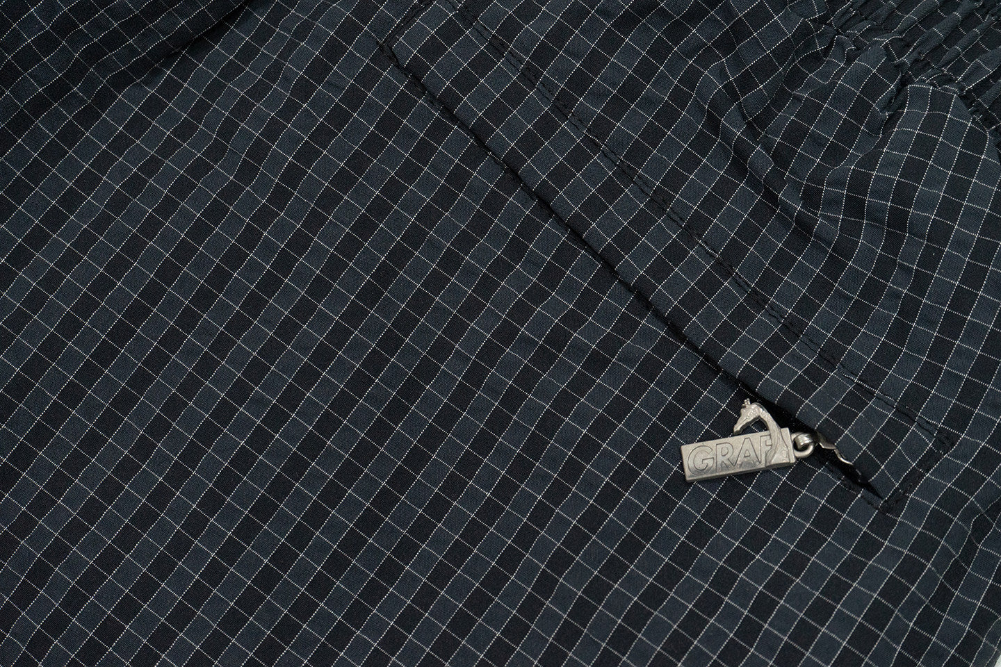 GRAF&WU Spring Retro Plaid Lightweight Sports Pants