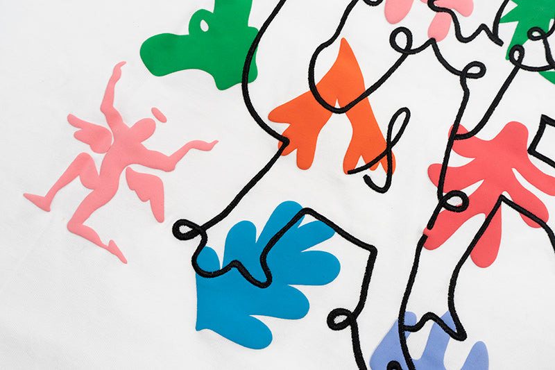 GRAF&WU Tribute Artist Matisse Fashion Colorful Long sleeve Shirt