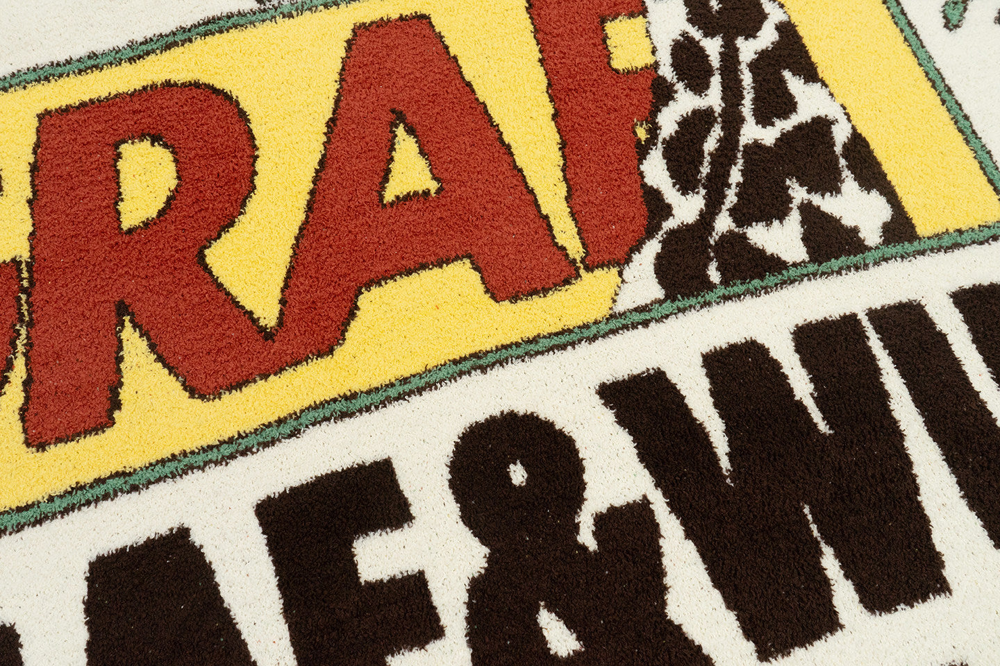 GRAF&WU Giraffe Angel Graphic Design Oversized Plush Throw Blanket | Cozy Sofa Blanket