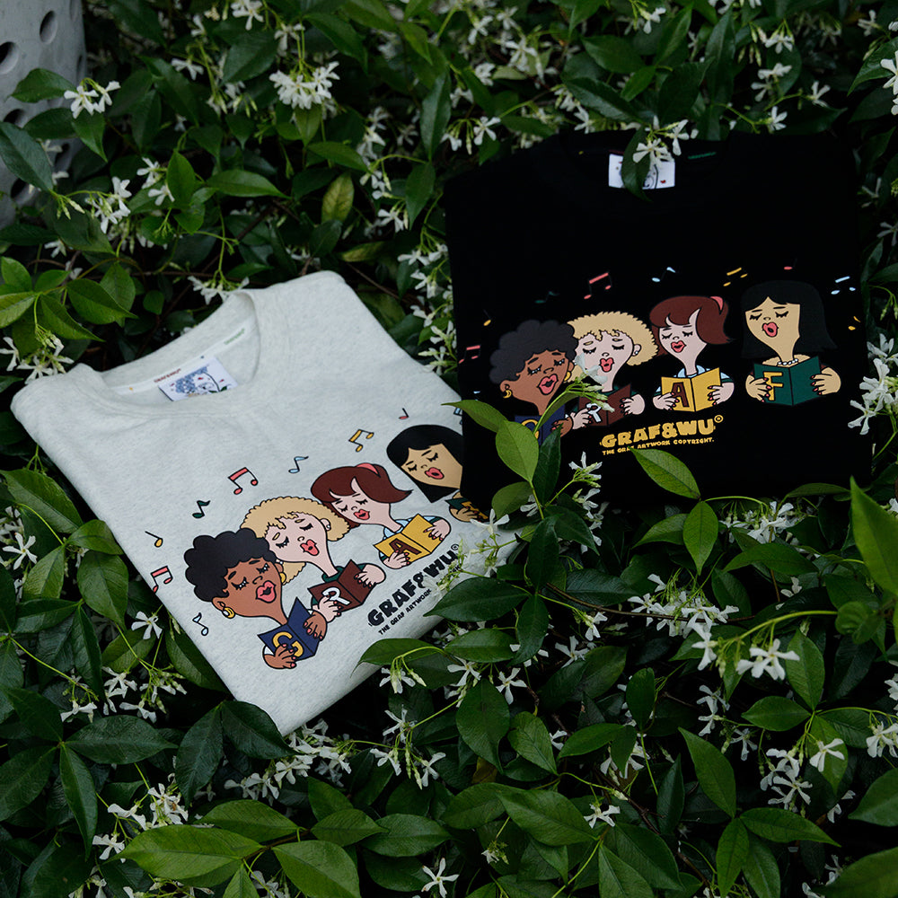 GRAF&WU World as One Family Choir Singing T-Shirt