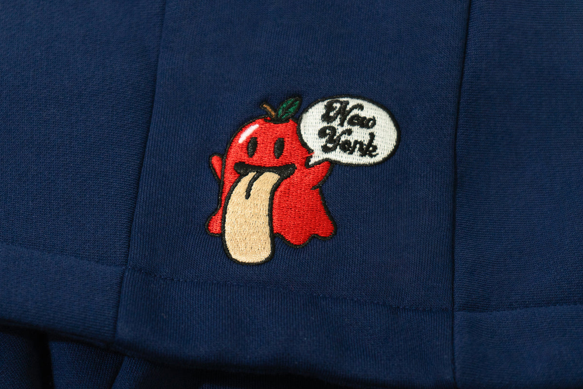 New York Ghost Zip-Up Hoodie for Couples