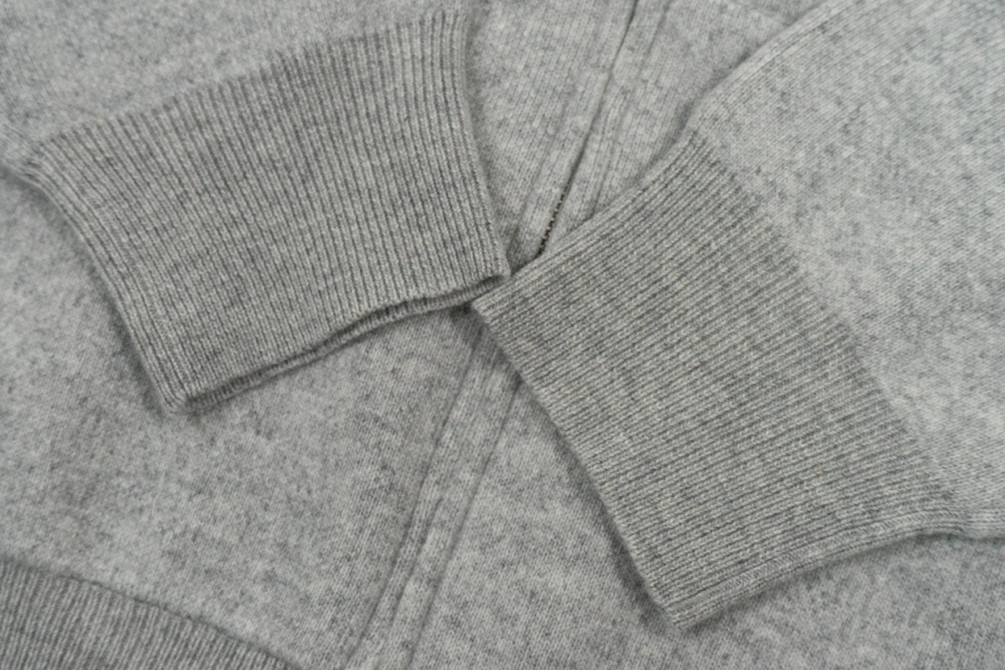 GRAF&WU Old Money Aesthetic Style Wool Knitted Sweater Zip-up Hoodie