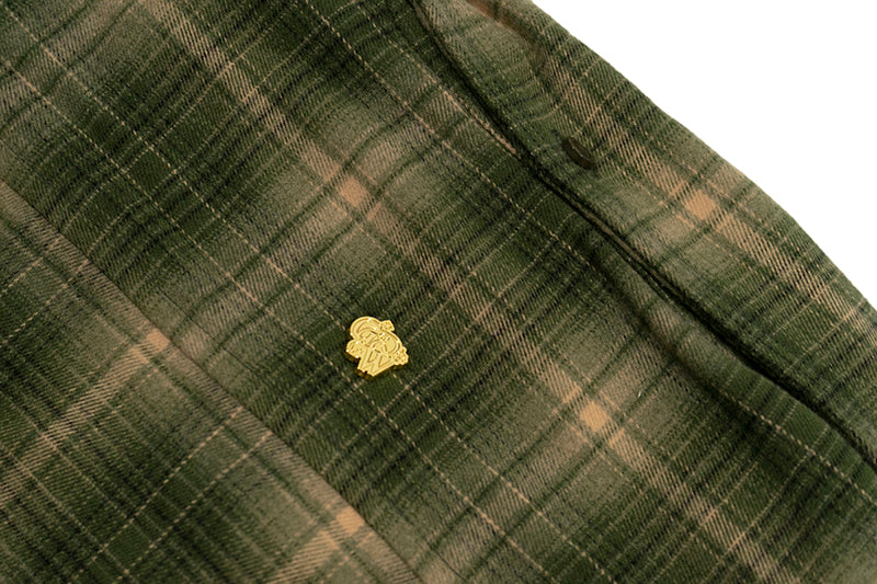 GRAF&WU Brand Logo Embroidered Street Shirt