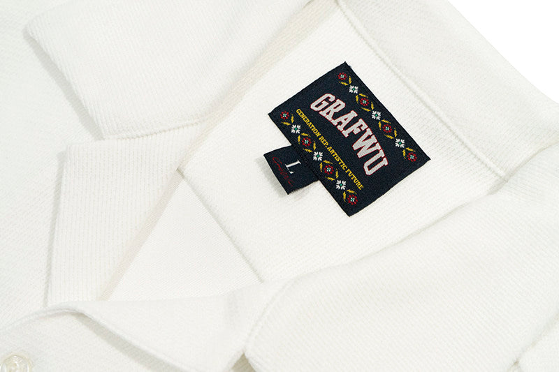 GRAF&WU Towel Striped Embroidered Cursive Keep It Rare Vacation Style T-shirt