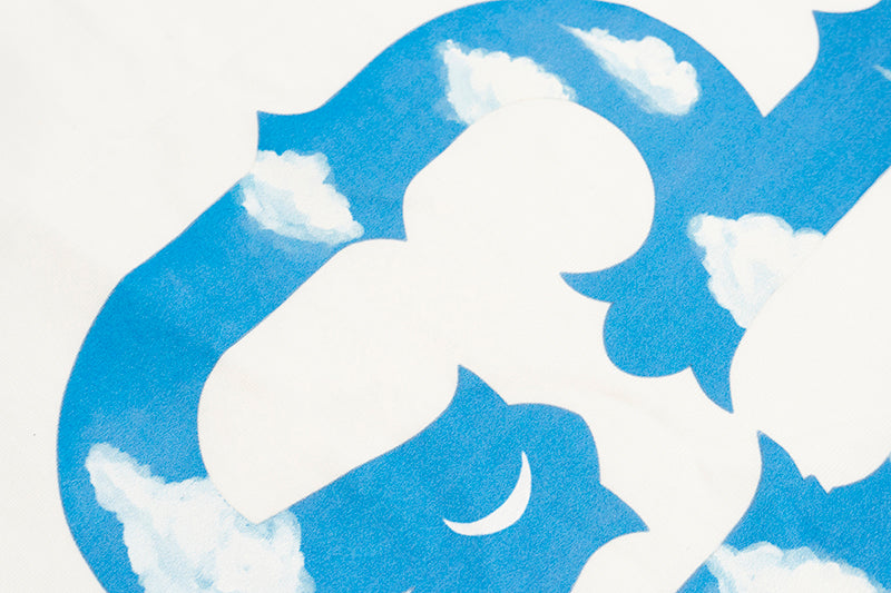 GRAF&WU Tribute Artist Magritte Sky 100% Cotton Long-sleeved Shirt