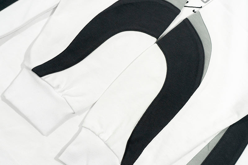 GRAF&WU Bloke Core Style Fashion Embroidered Long-sleeves Shirt