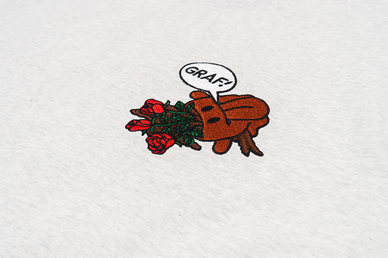 GRAFWU Flower Shop 12 Boo Ghost 2.0 Character Floral T-Shirt