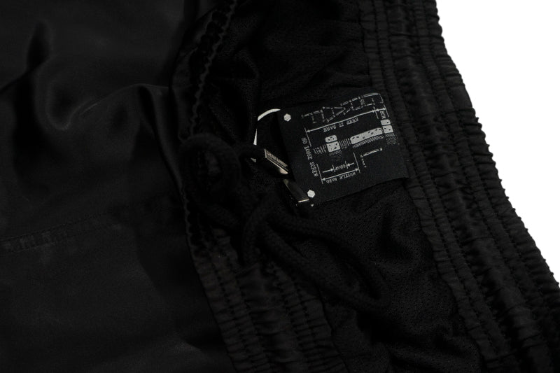 GRAFWU AK47 Angel Acetate Satin Shorts