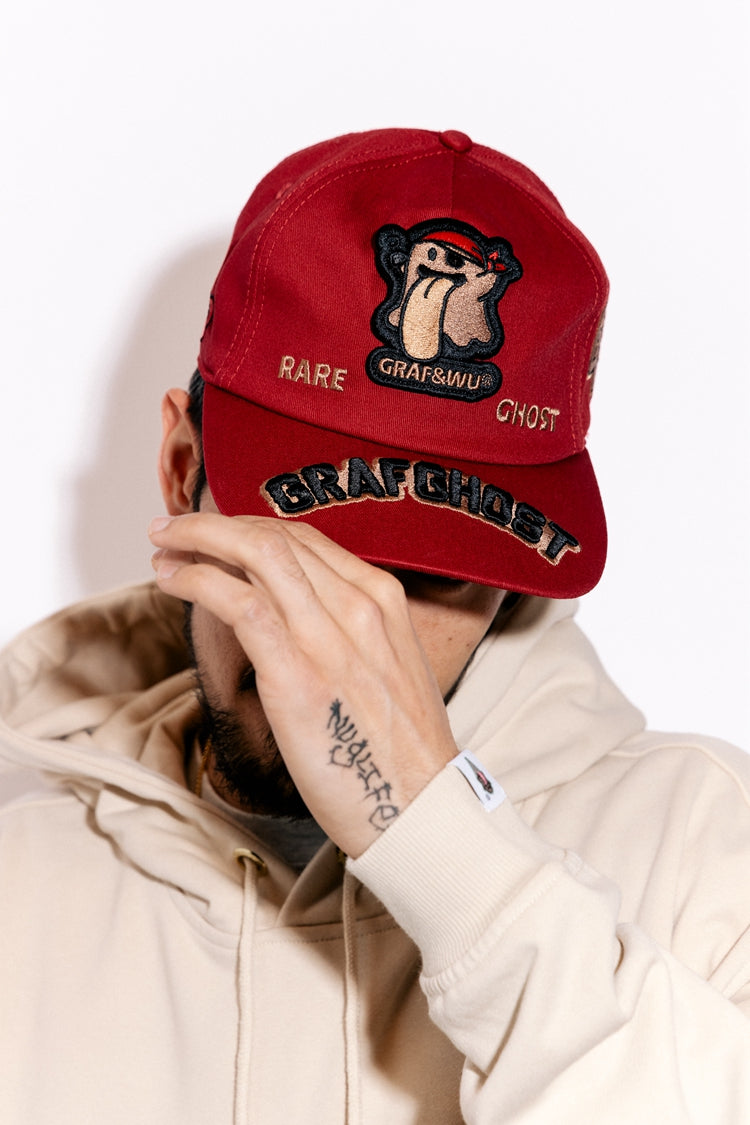 GRAFWU Boo Ghost Embroidery Baseball Cap